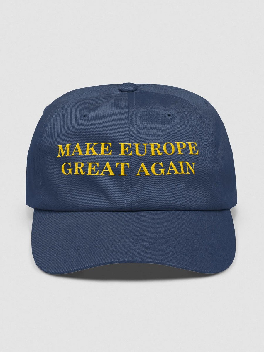MAKE EUROPE GREAT AGAIN EMBROIDERED HAT - NO FLAG product image (1)