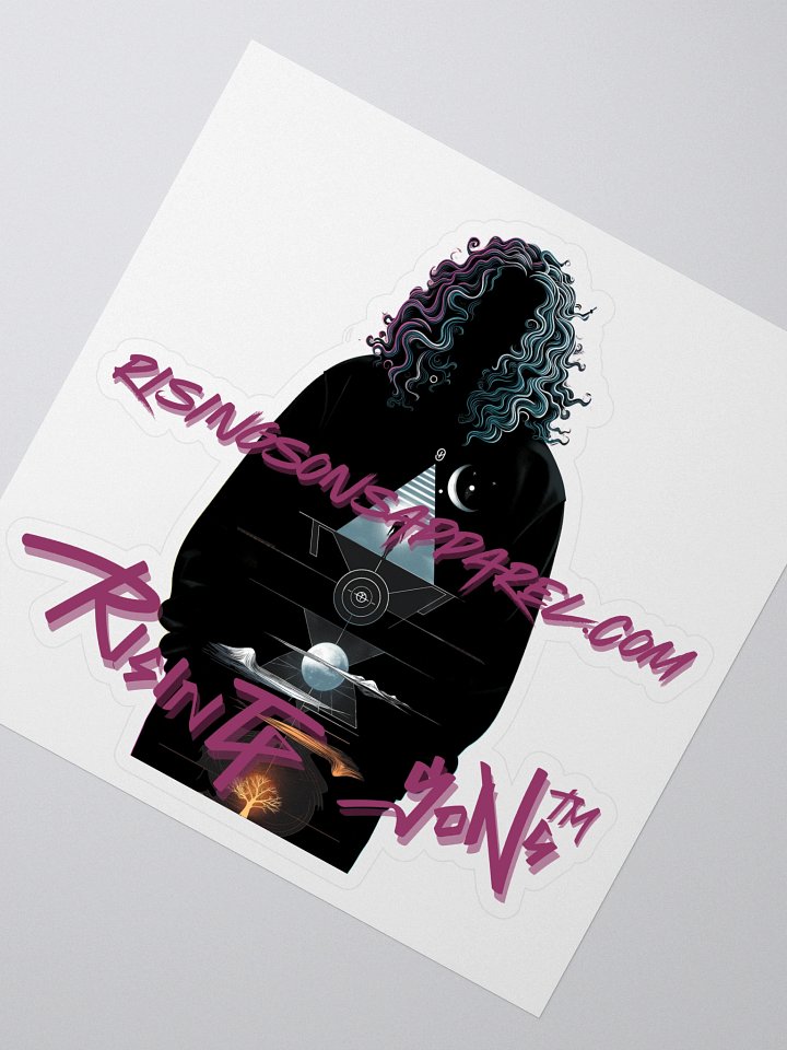 Rising Sons™ Apparel - Website Vinyl Sticker product image (2)