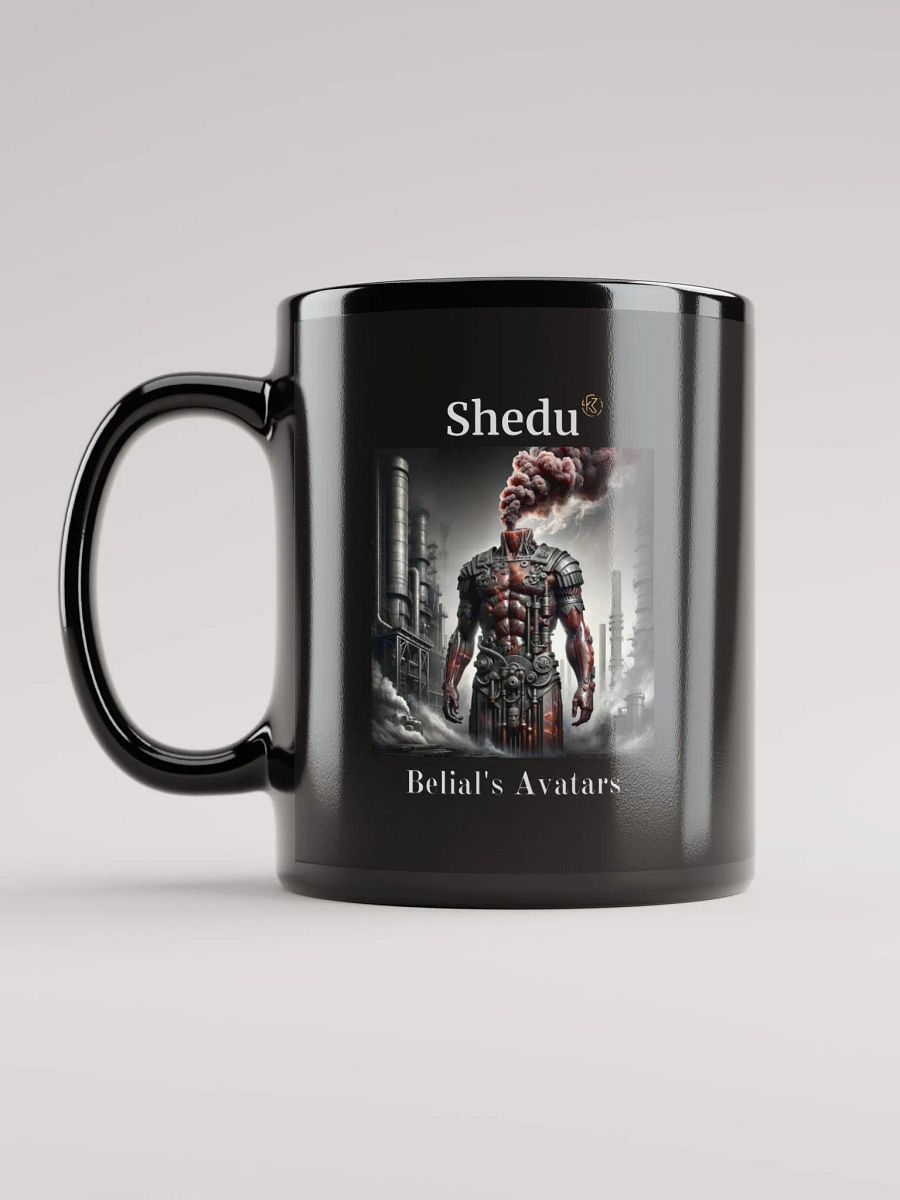 Supernal Shedu | Black Glossy Mug product image (2)