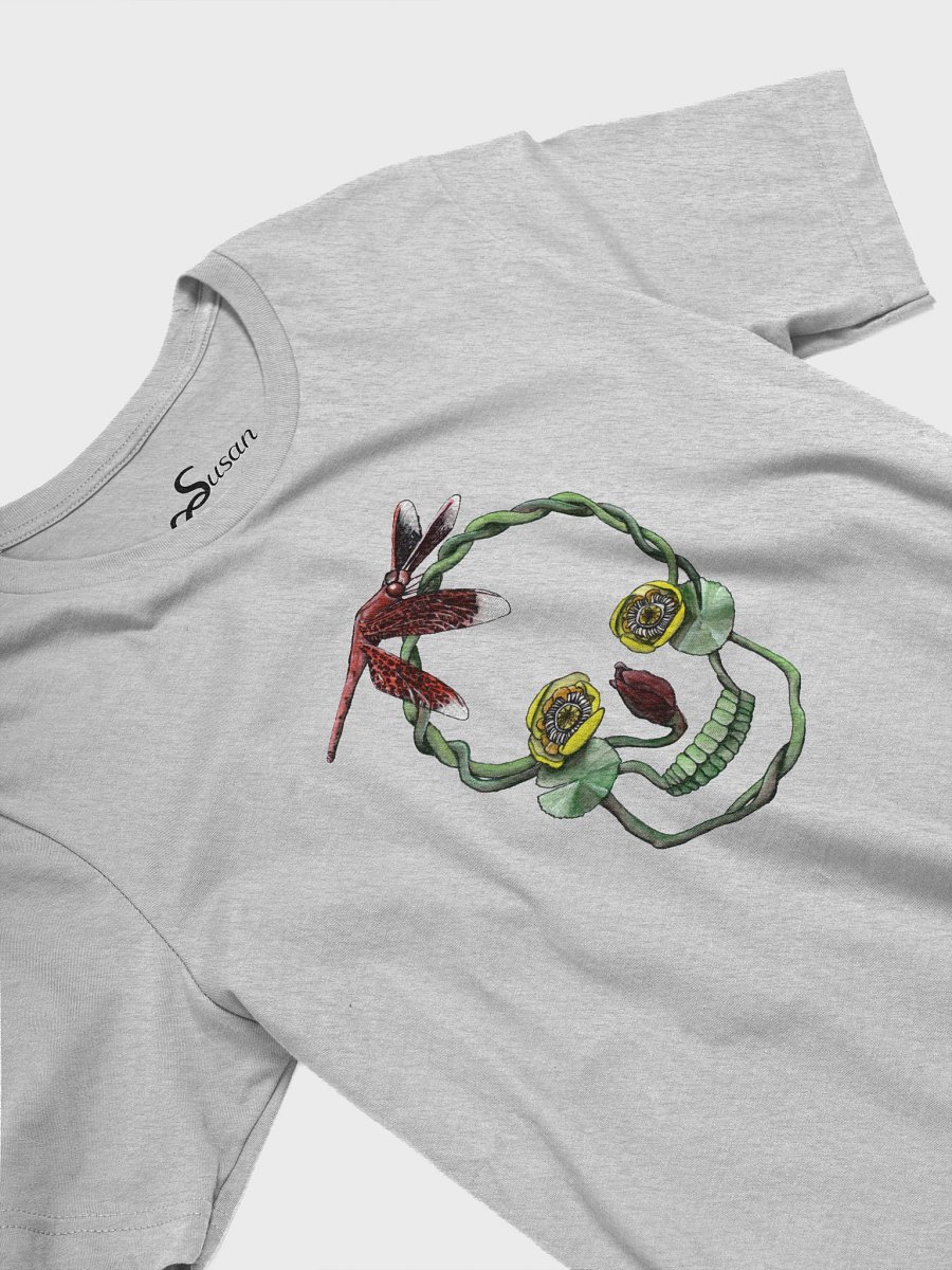 Dragonfly Flur Skull Supersoft Graphic Tee product image (3)
