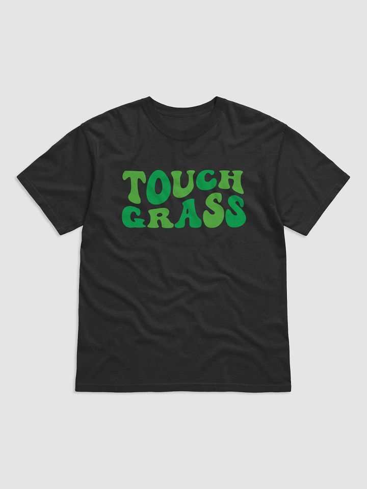 Wavy Touch Grass T-Shirt (Green) product image (1)