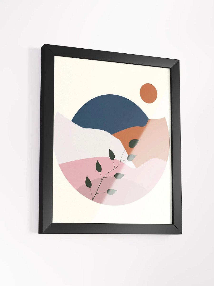 Rising Hills Framed Art Print product image (43)