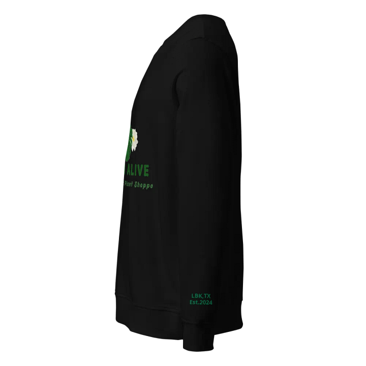 Monstera Majesty Organic Sweatshirt product image (2)