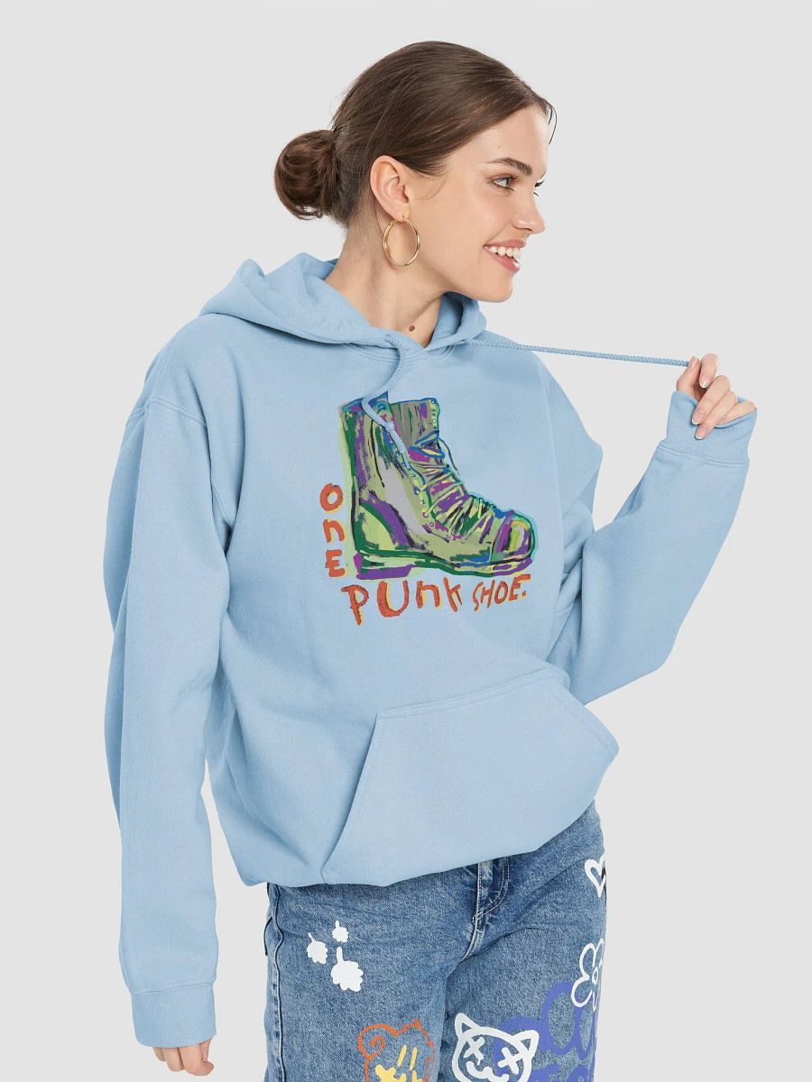 Punk Shoe on a Hoodie product image (44)