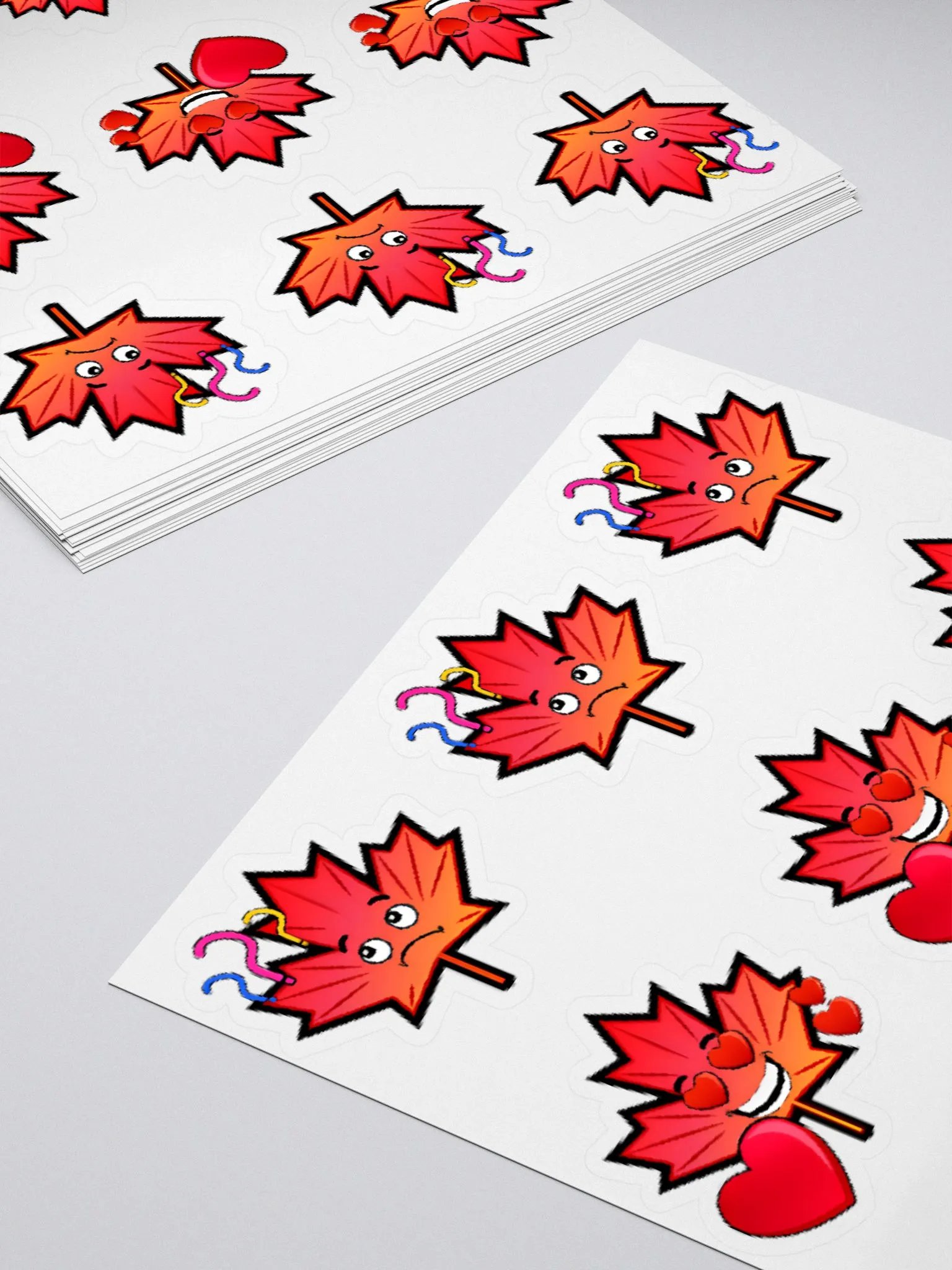 Thinking, Love, & Confusion Emote Stickers product image (12)