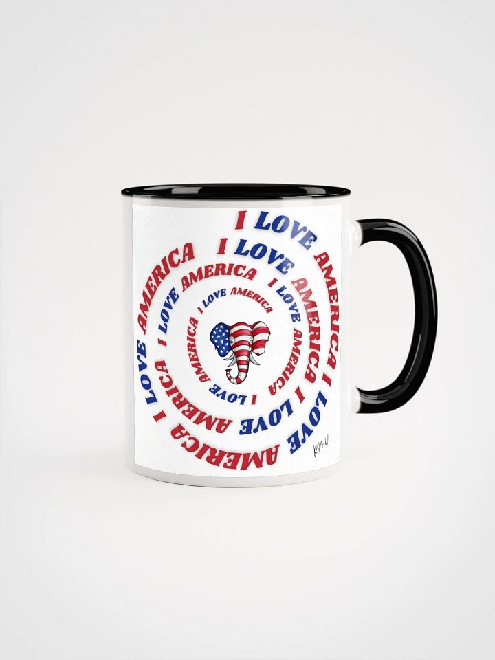 Ceramic Mug Spiral Love America product image (1)