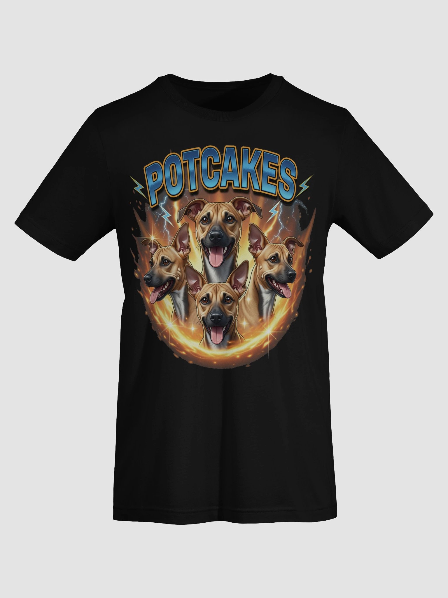 Bootleg Rap Tee Shirt- Potcake Dog Tshirt product image (7)