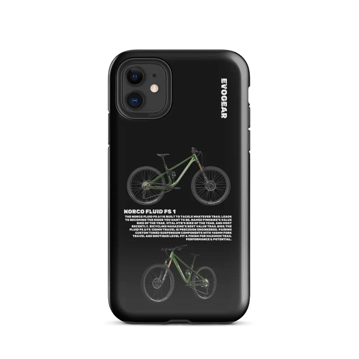 Black Fluid FS 1 iPhone Case product image (2)