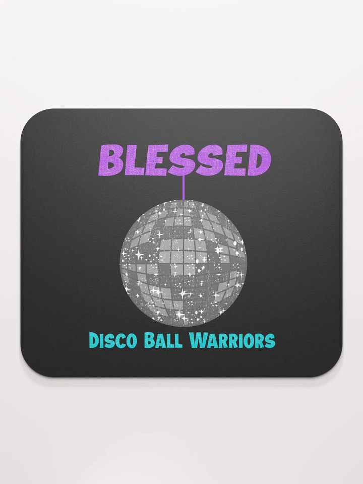 Blessed Disco Ball Warriors Mouse Pad product image (2)
