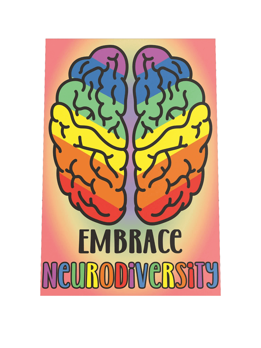 Embrace Neurodiversirty Poster product image (1)