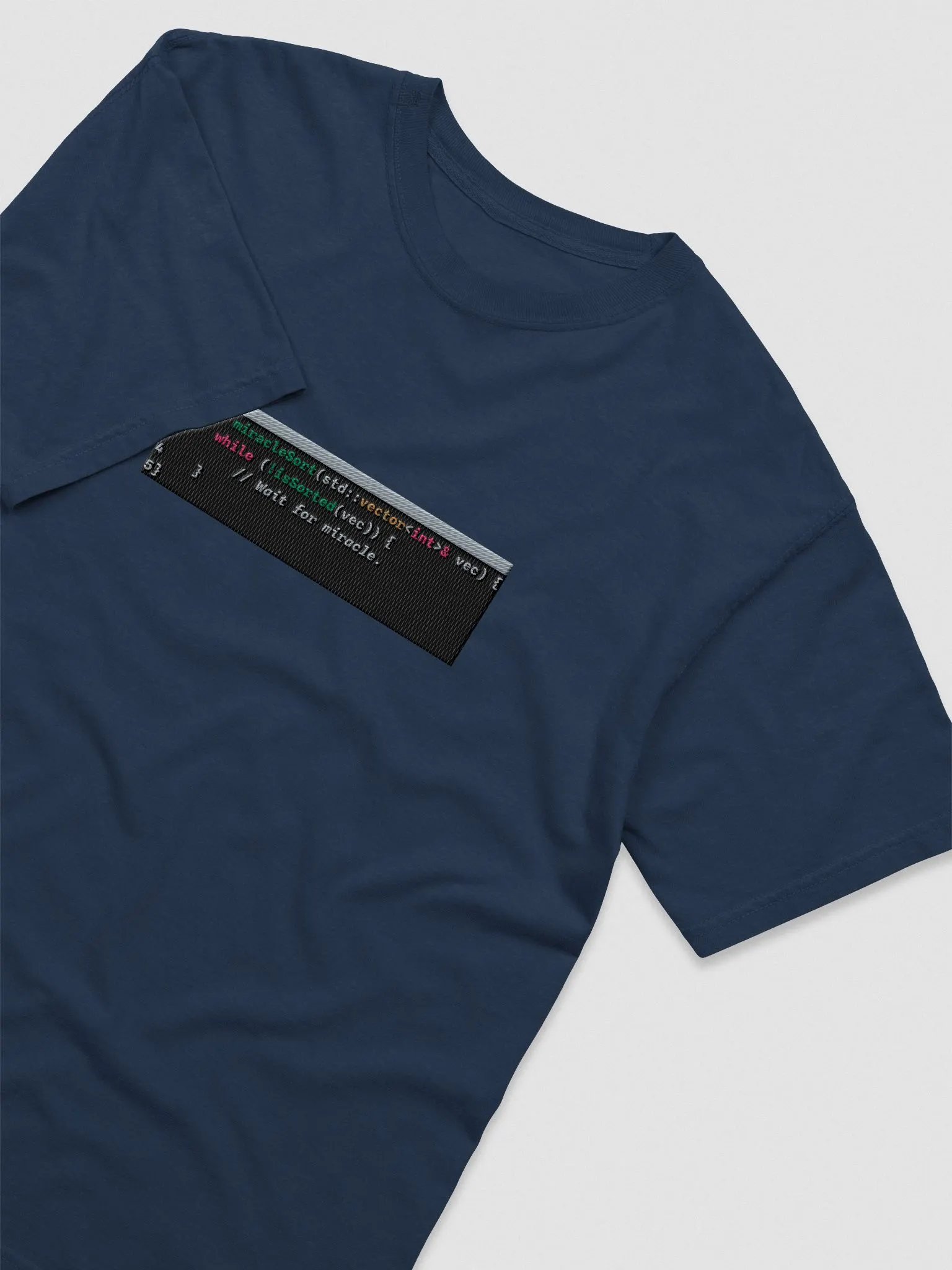 Miracle Sort Embroidered T-shirt product image (3)