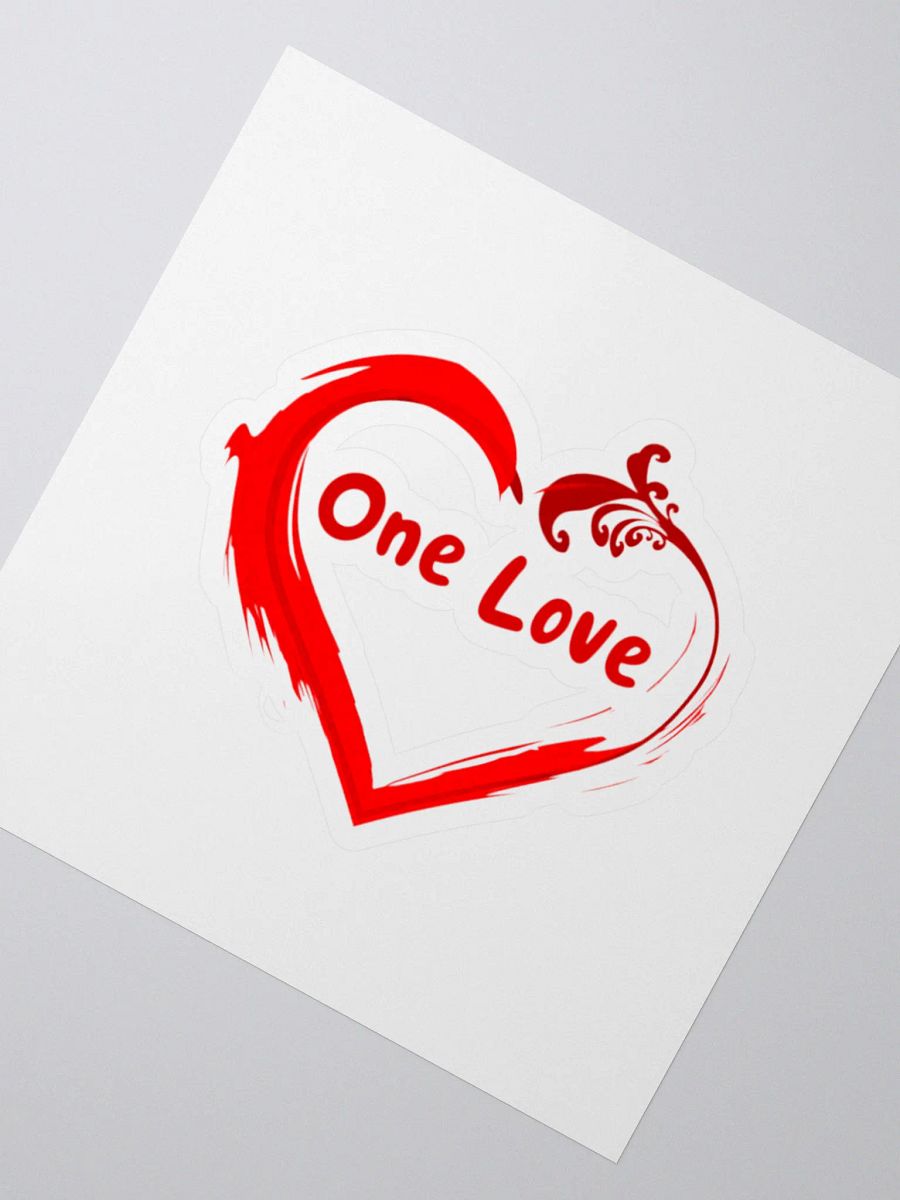 One Love Stickers product image (2)