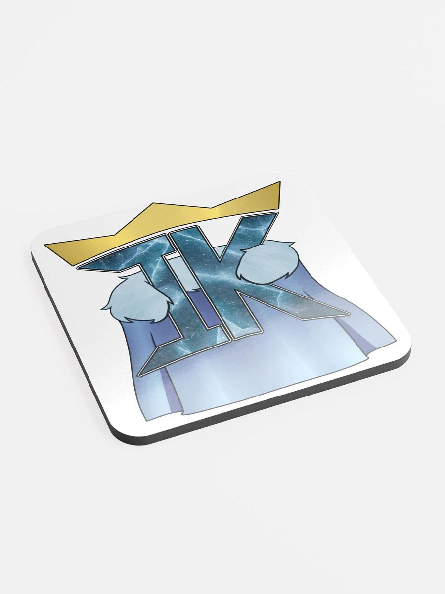 Icy Logo-Glassed Corked Coaster product image (2)