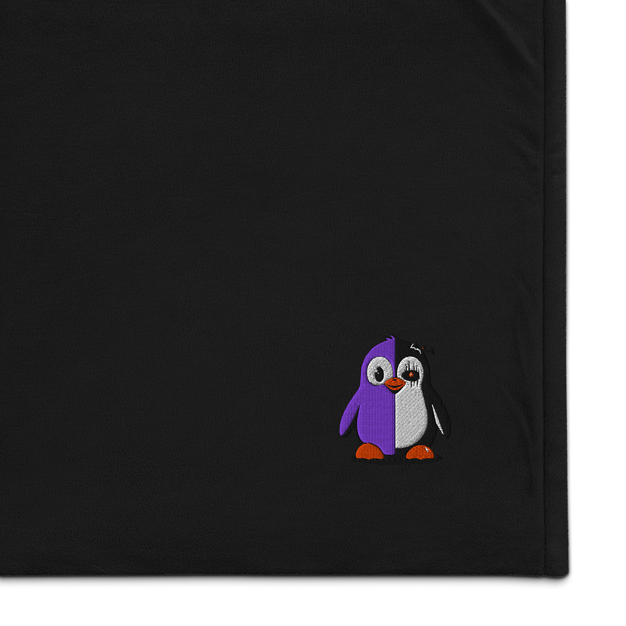 Dual Nature Penguin Sherpa Blanket product image (1)