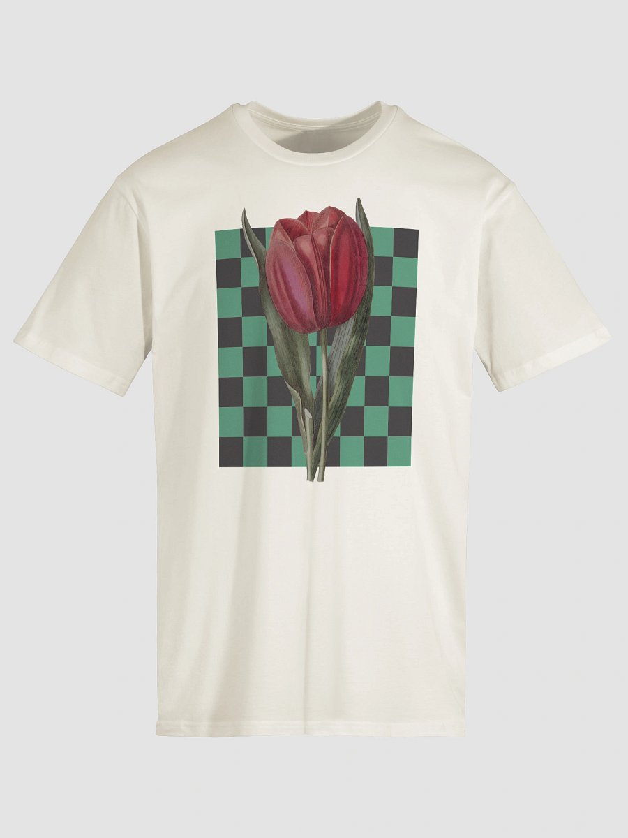Rose Checker T-Shirt product image (5)