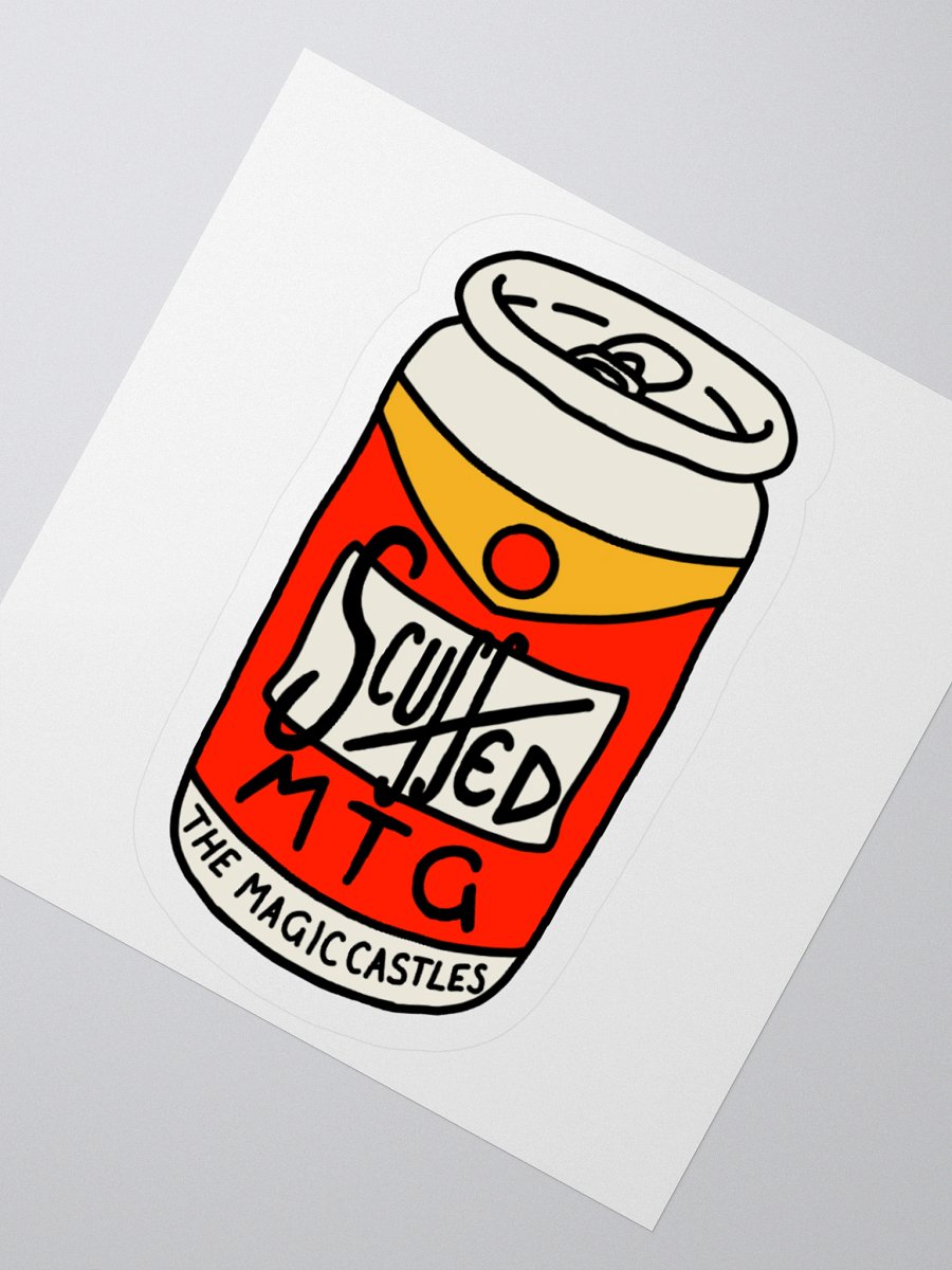 Scuffed Beer Sticker product image (2)