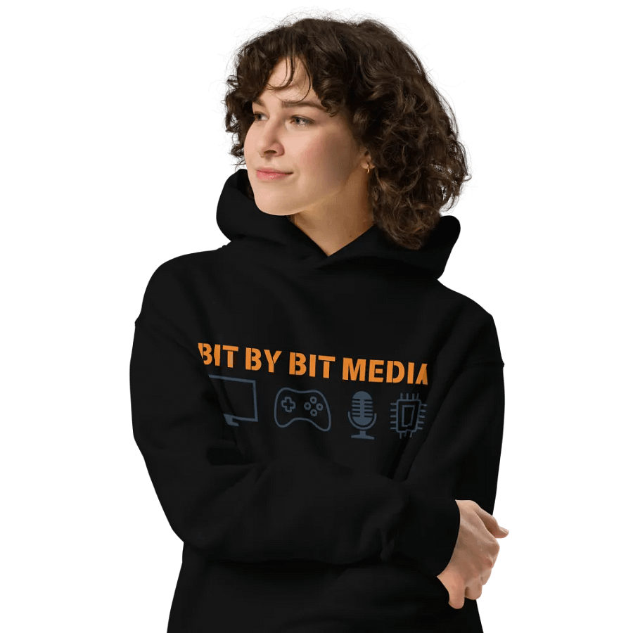 Bit By Bit Media Oversized Hoodie product image (4)