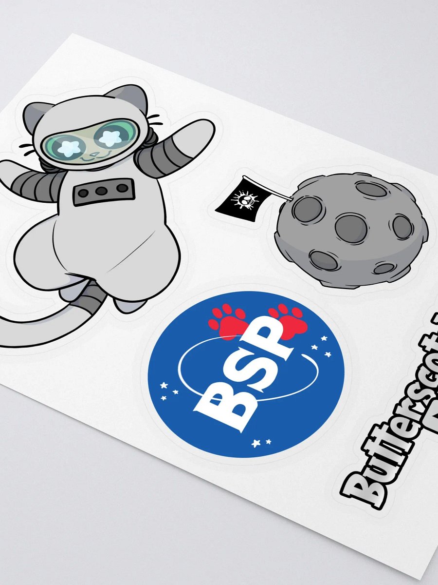 Cosmic Cat Sticker Pack (4 stickers) product image (3)