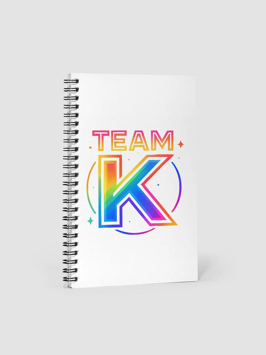 TEAM K Pride 1 Spiral Notebook product image (1)