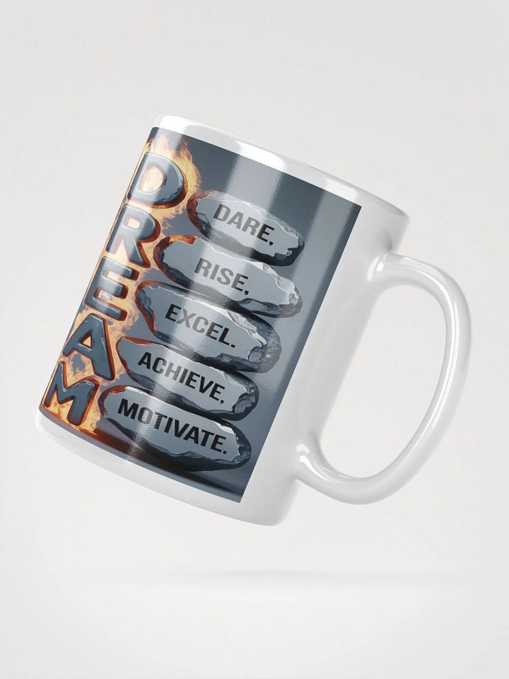 Fiery Dream #Motivational Glossy Mug - White product image (5)
