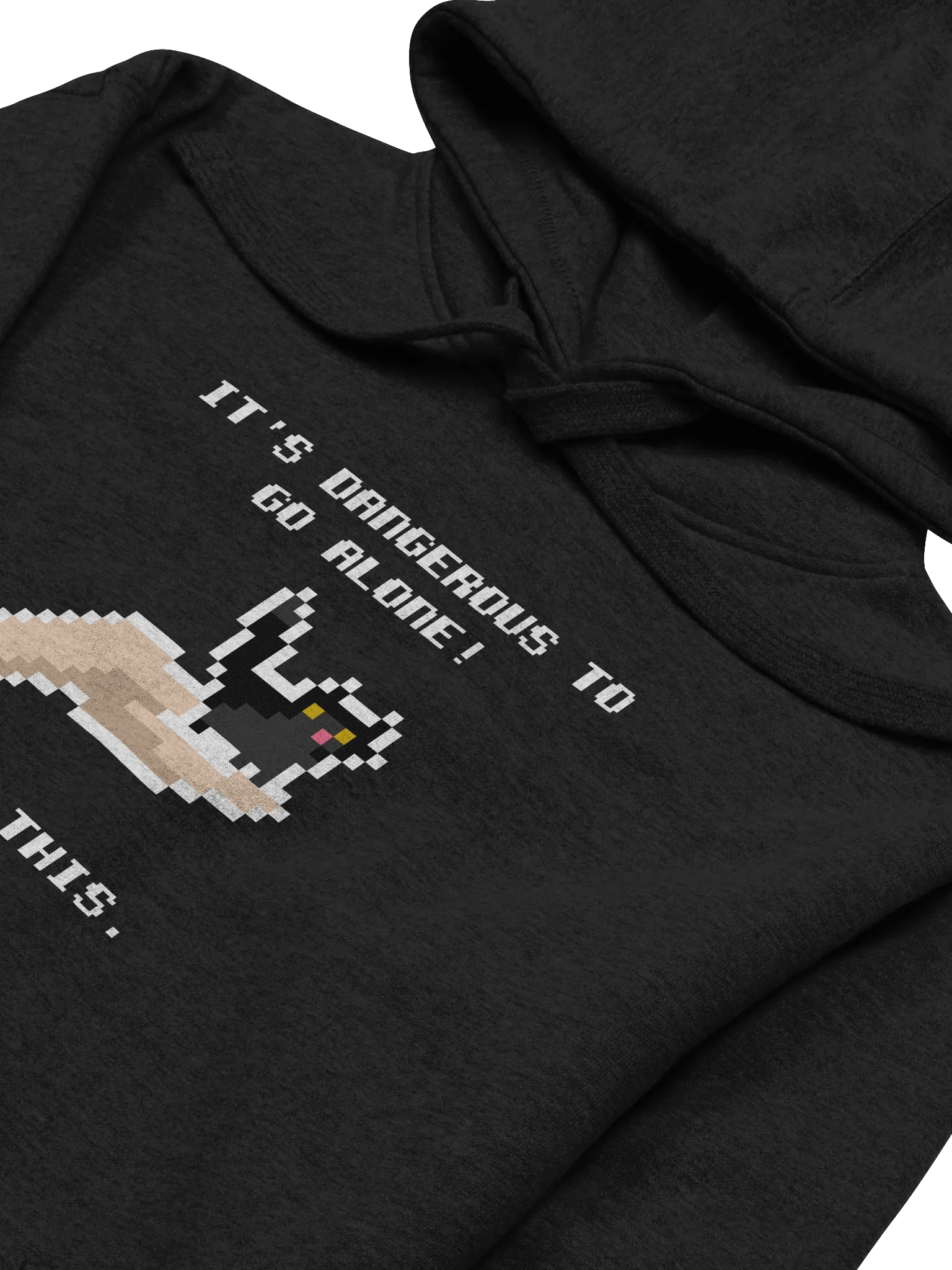Dangerous To Go Alone Hoodie product image (2)
