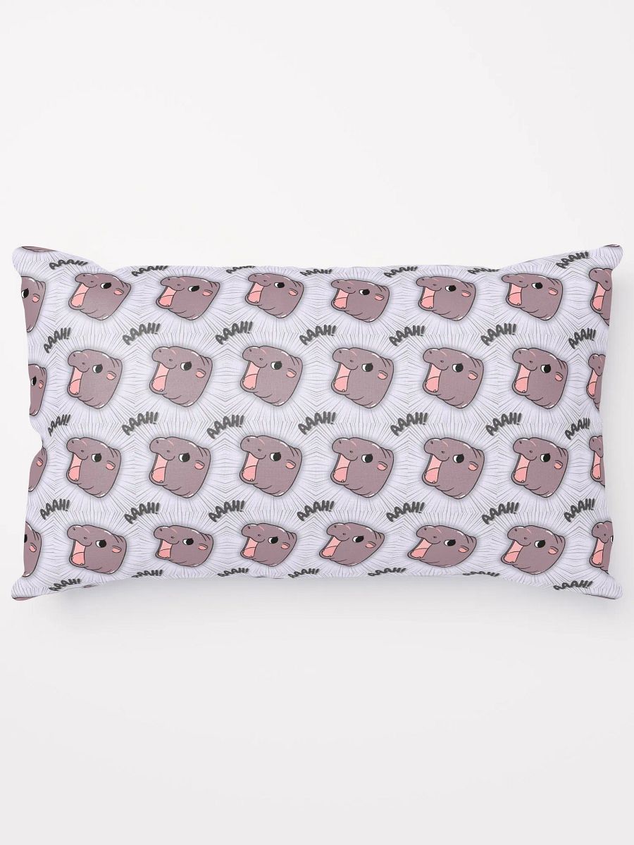MOODENG'S LIGHT PURPLE AAAH! PILLOW! product image (1)