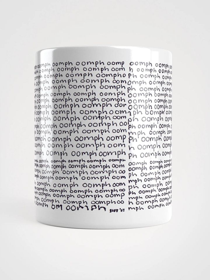 Oomph White Glossy Mug product image (1)
