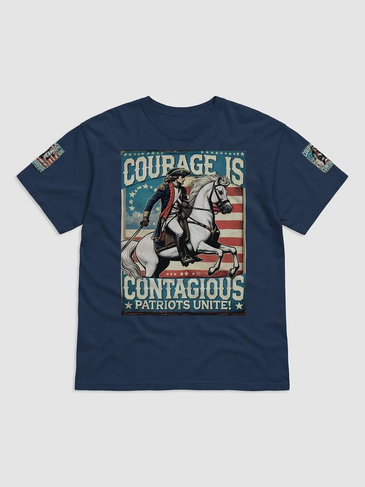 American Revolution Courage Military Poster Tee product image (11)