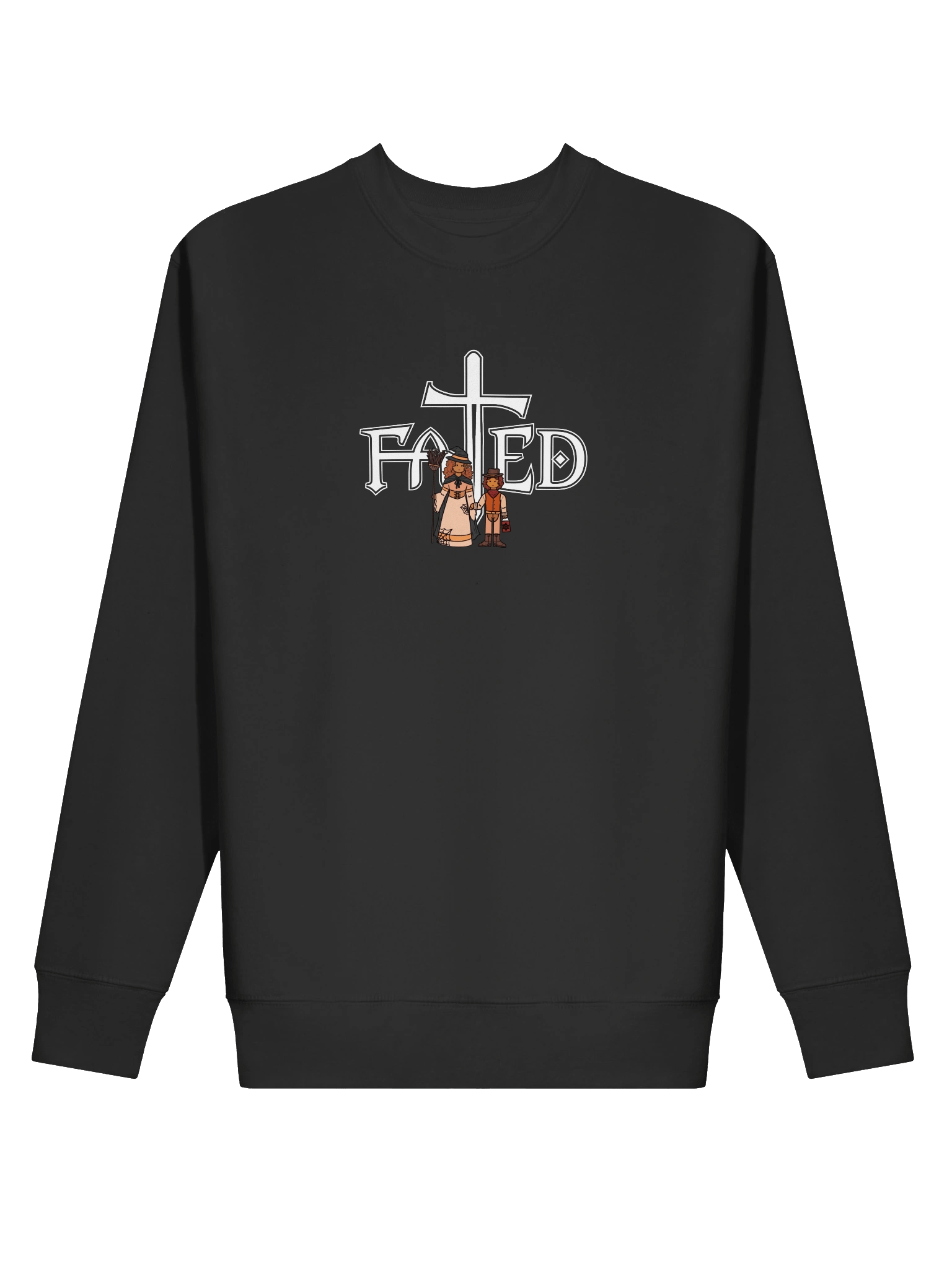 Limited Edition Fall Crewneck – Morgana & Mordred in Costume product image (2)