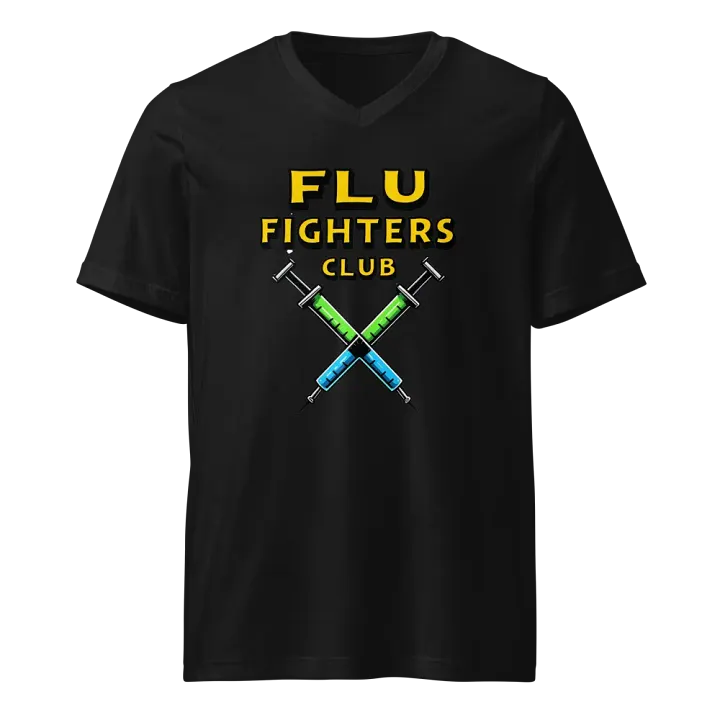 Flu Fighters Club V-Neck Tee product image (1)
