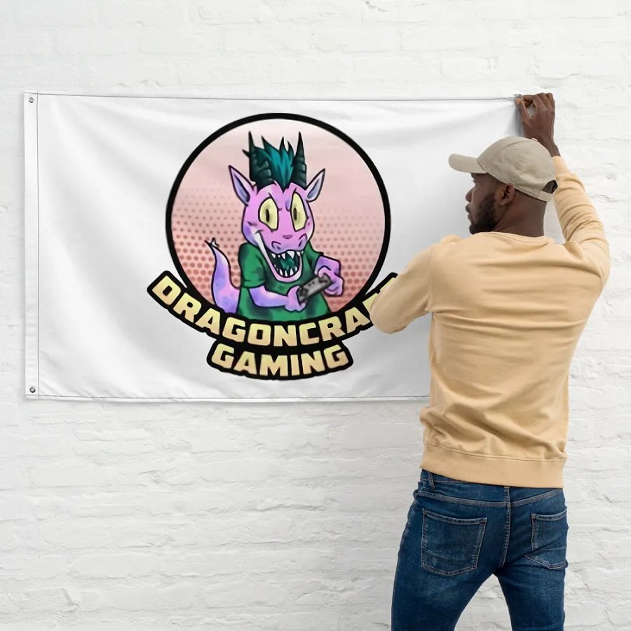 Dragoncraft Gaming Flag product image (11)
