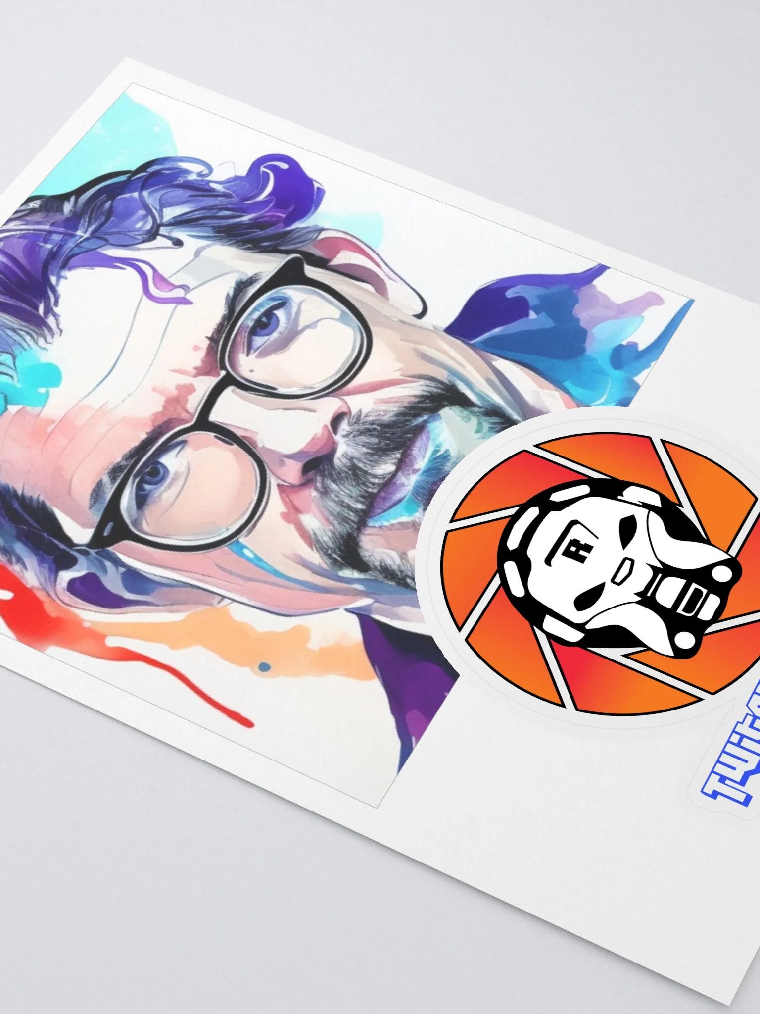 Rombing Logo Kiss Cut Sticker Sheet product image (2)