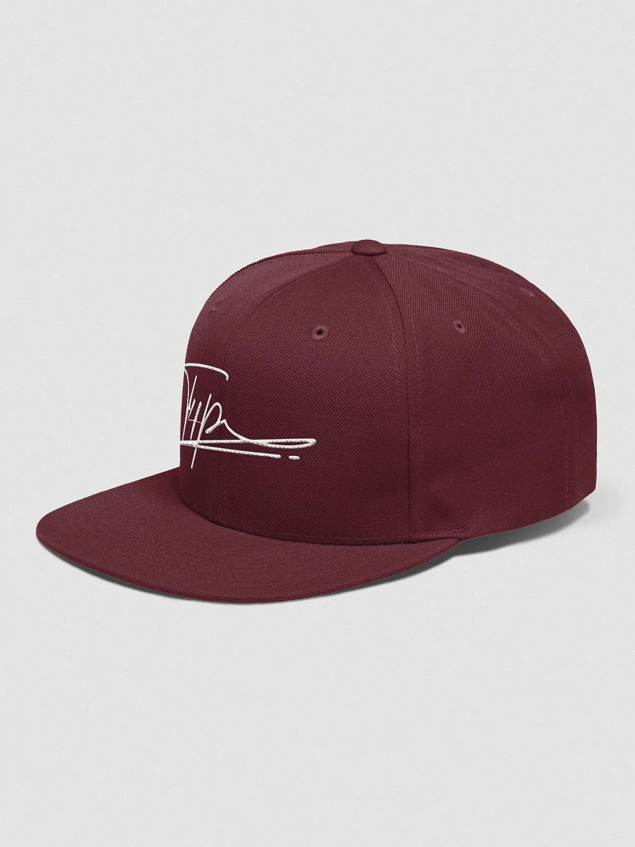 T4P Wool Blend Snapback - Maroon/White product image (2)