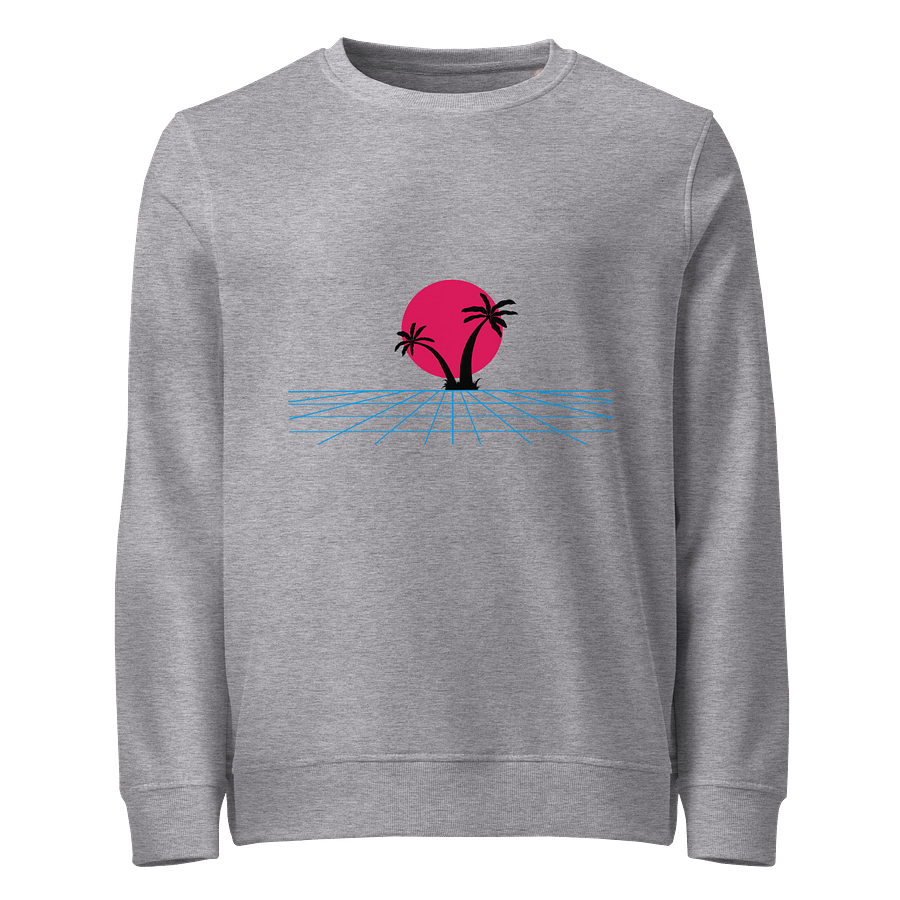 Retro Sunset Grid Unisex Sweatshirt product image (1)