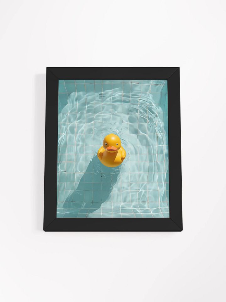 Quirky Rubber Duck Framed Poster product image (2)