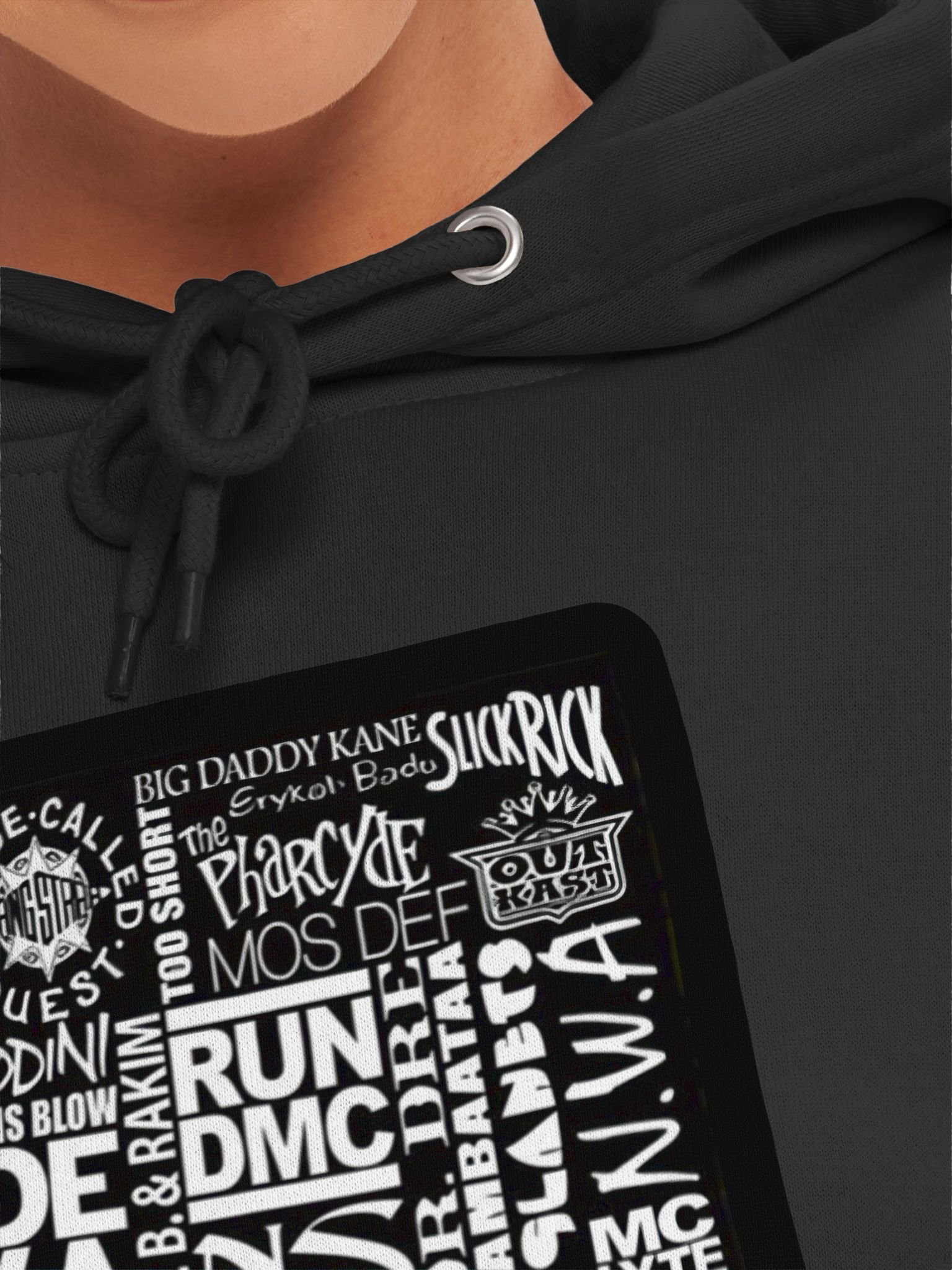 Hip-Hop Legends Collage Hoodie product image (7)