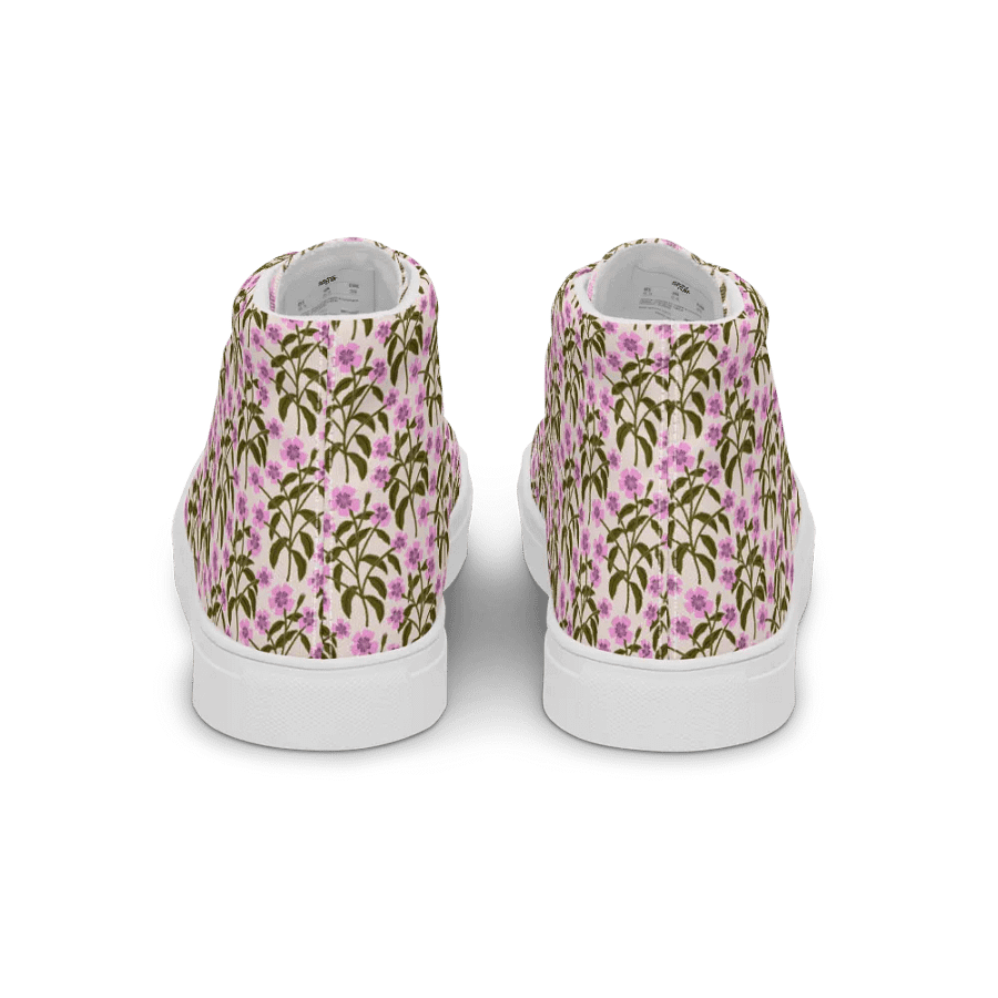 Campion Trails - Pink and Green - Women High Top Canvas Shoes product image (4)