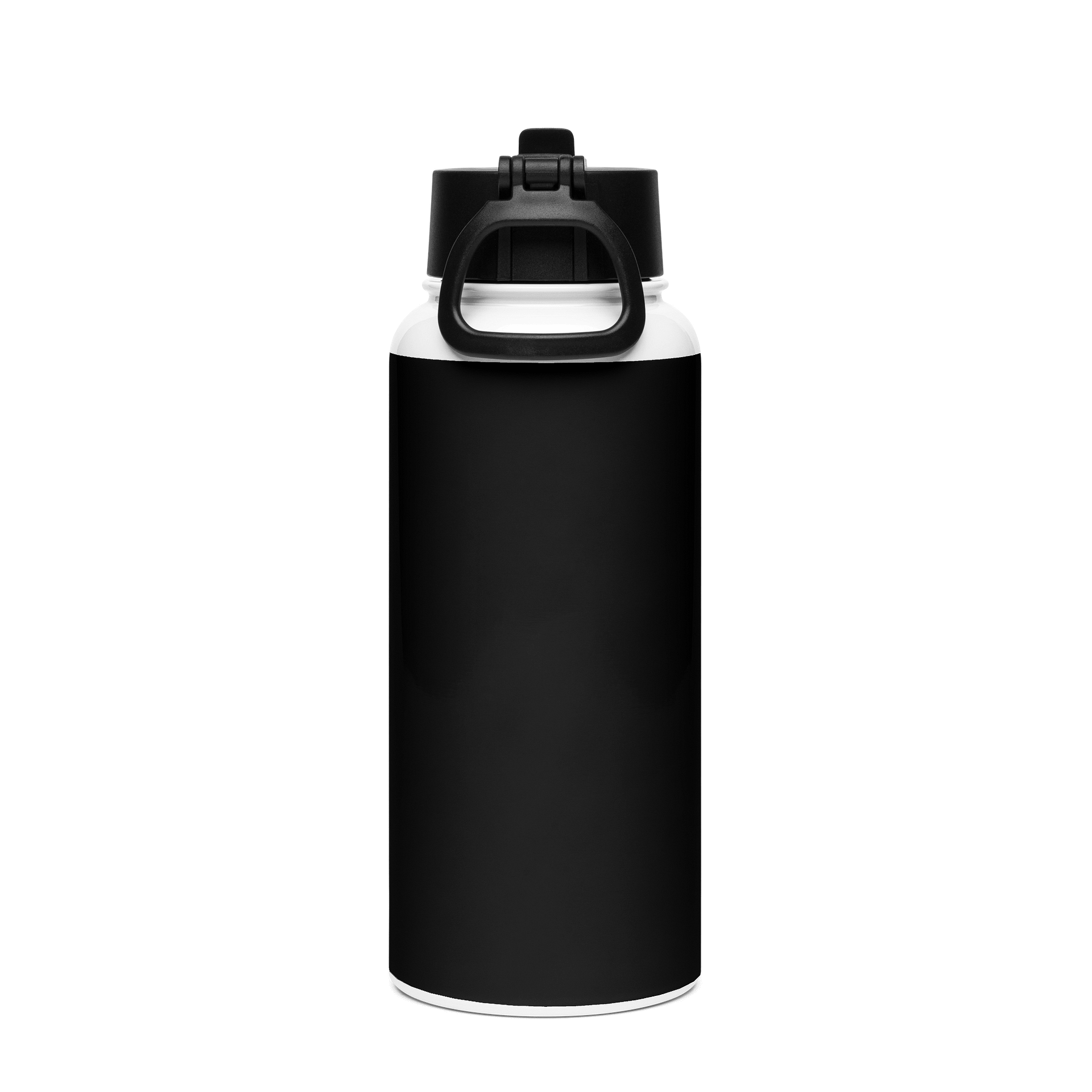 UrbanMindZ Black and white water bottle product image (2)
