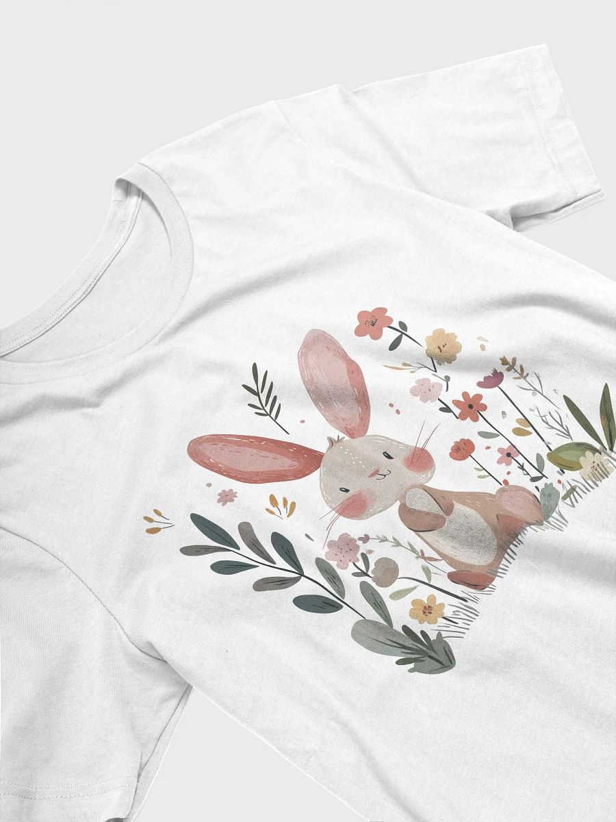 Adorable Bunny in Flower Garden Tee product image (3)