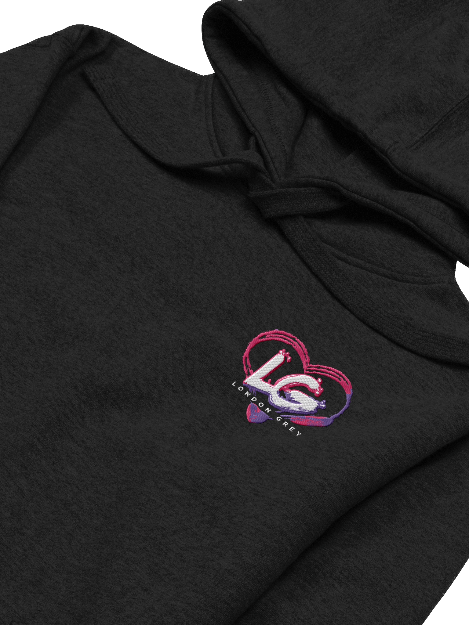 🖤✨ London Grey Signature Hoodie product image (3)