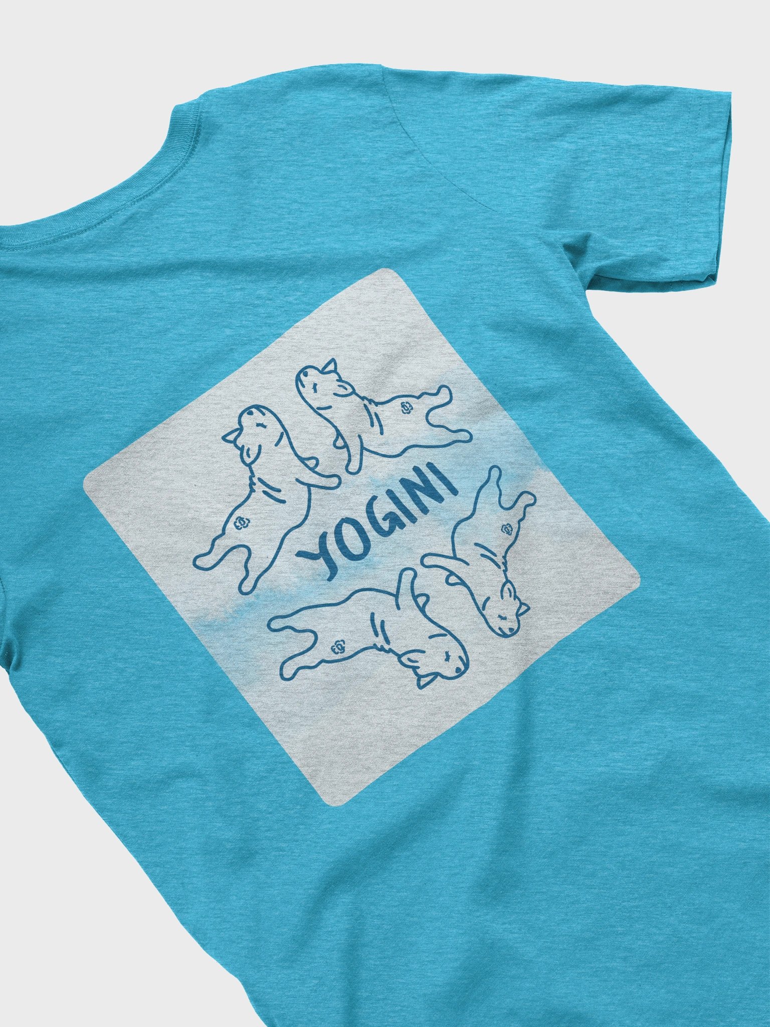 Yogini Quad Blue (Unisex Tee) product image (3)
