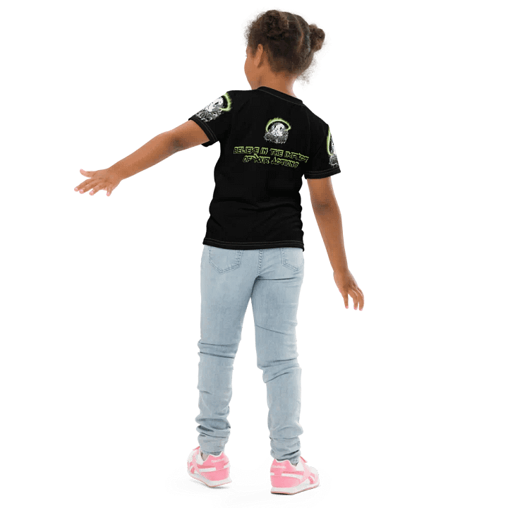 Save Me Kids Crew Neck T-Shirt | Eco-Friendly Style for Young Activists product image (2)
