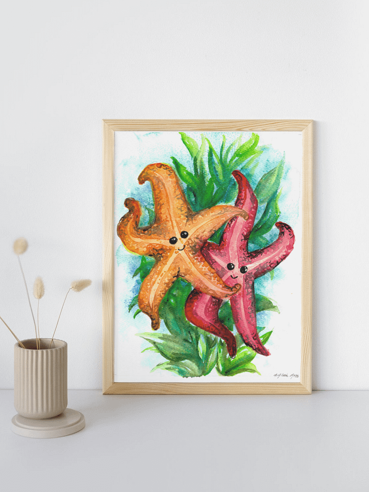 Star Pals Giclée Art Print product image (2)