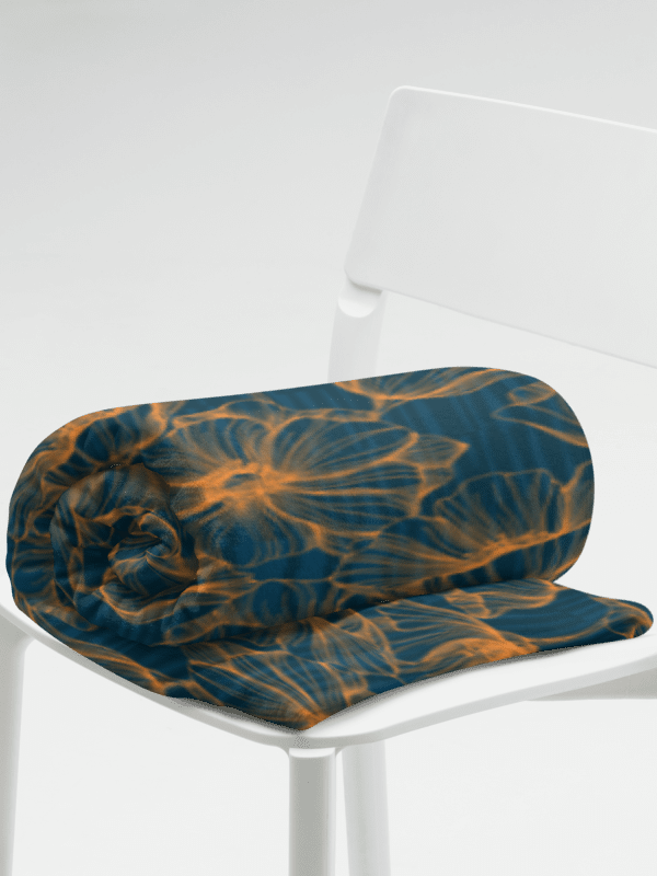 Dark Romantic Floral | Throw Blanket product image (6)
