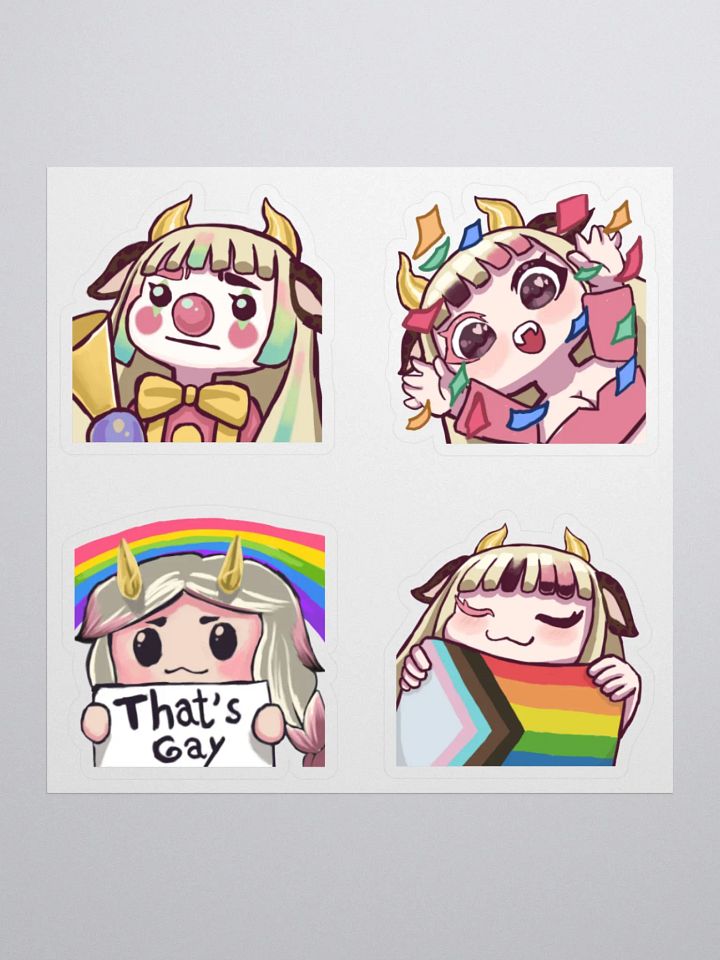 BB Rainbow Sticker Pack product image (1)