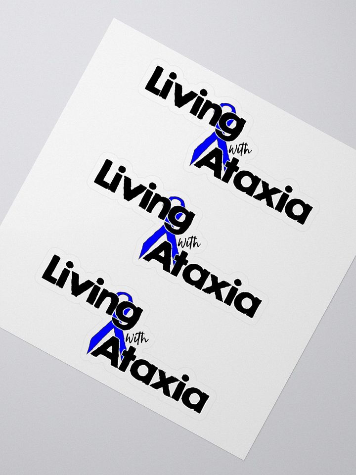 Living With Ataxia Sticker Sheet product image (2)