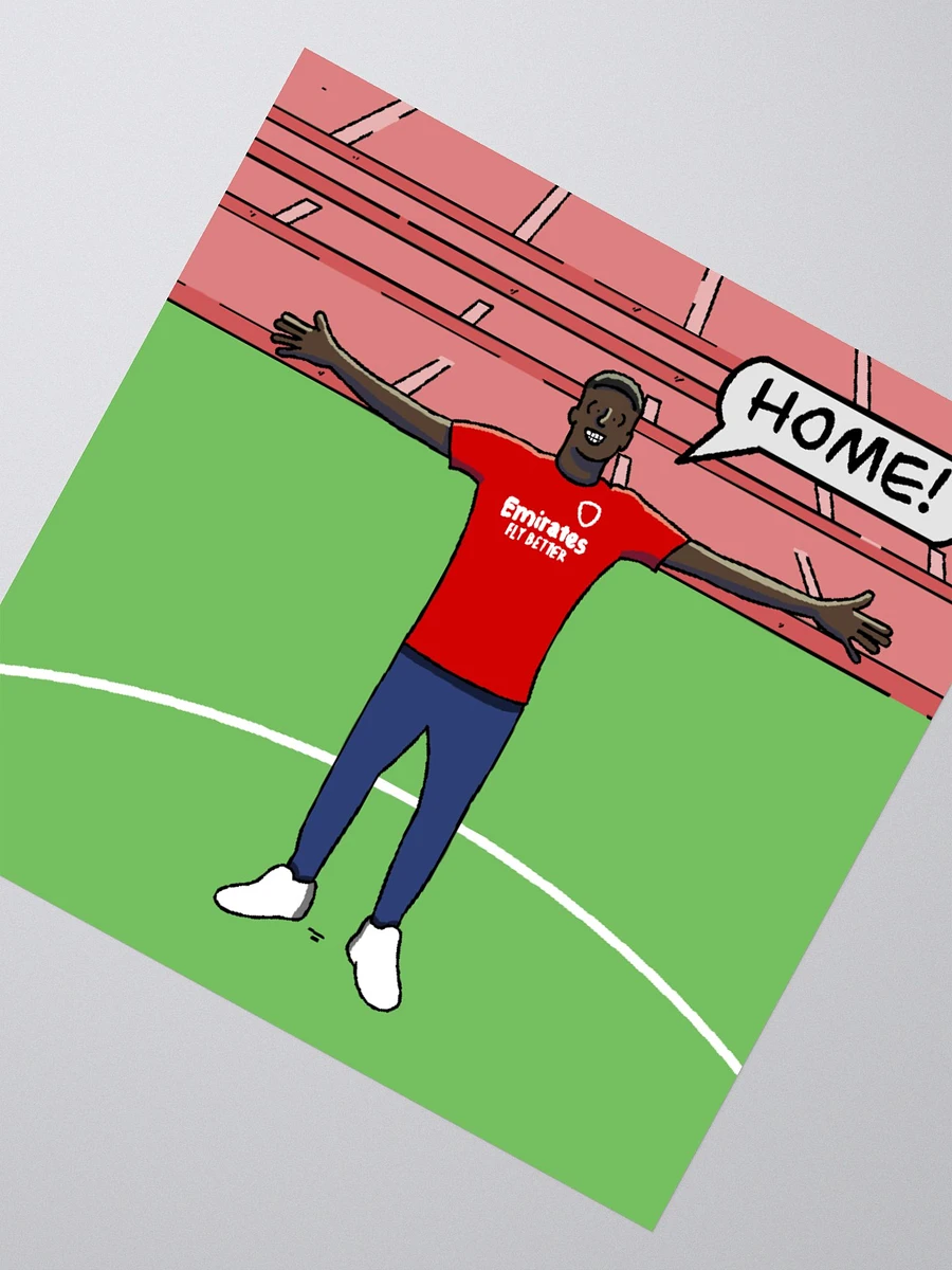 Saka at home on a sticker product image (2)