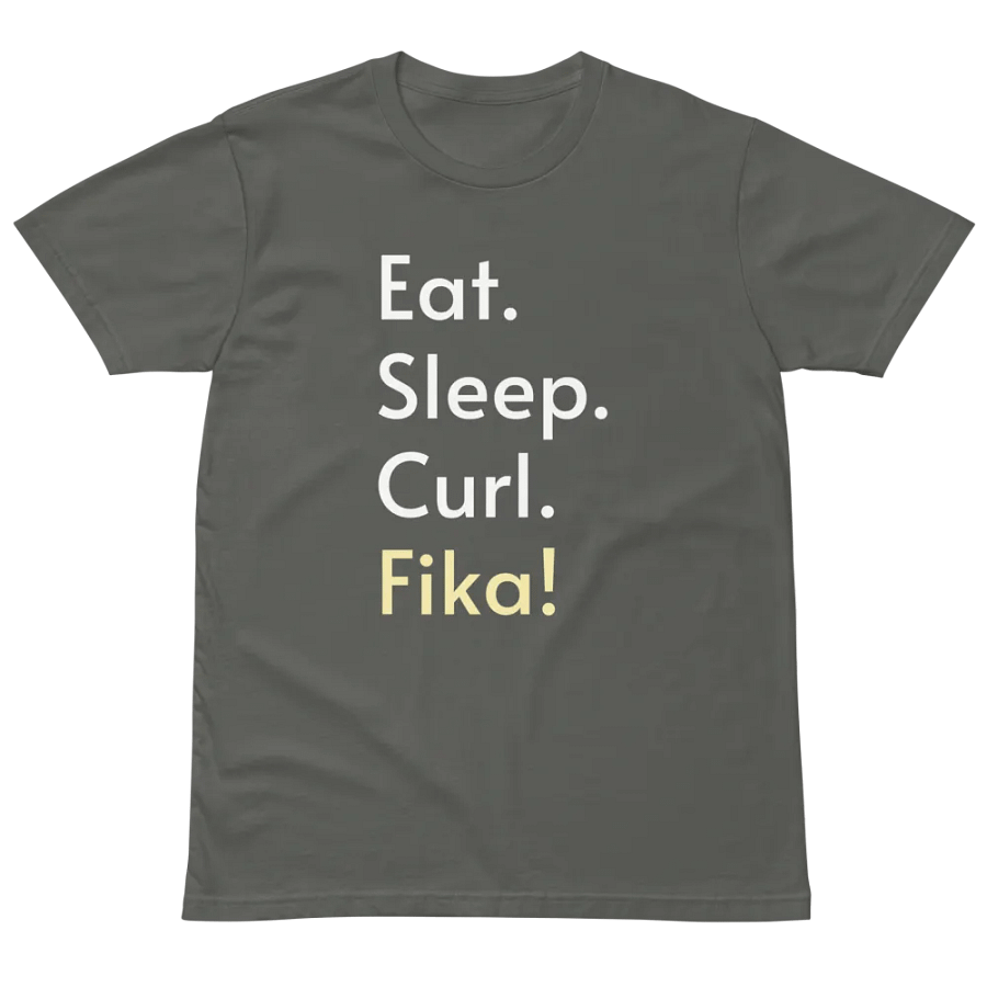 Fika Tee - Charcoal product image (3)