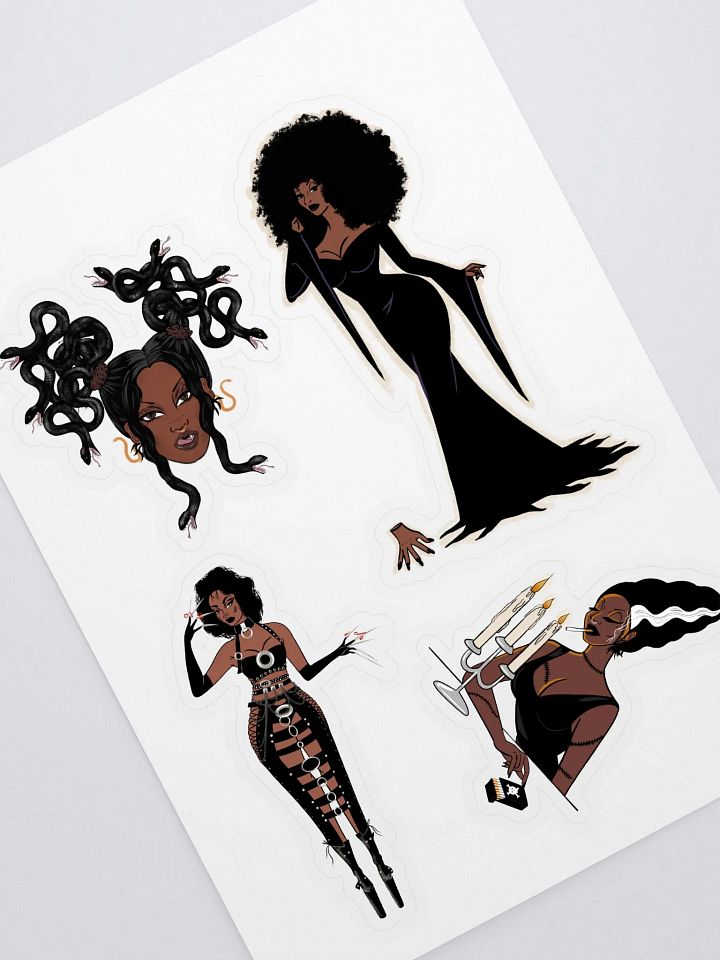 Halloween Ladies Sticker Sheet product image (1)