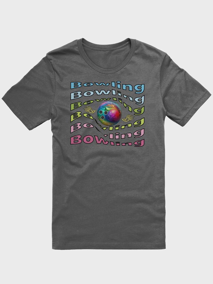 Bowling Swirl Colorful Ball T-Shirt product image (25)